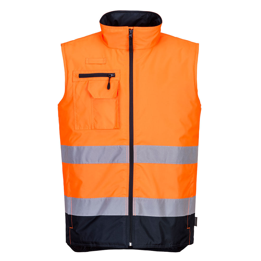 Hi-Vis Kaksisävyinen Huomioliivi Vuorella S267