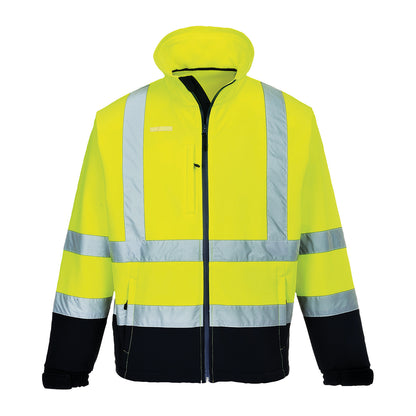HiVis kontrasti Softshell-takki - S425