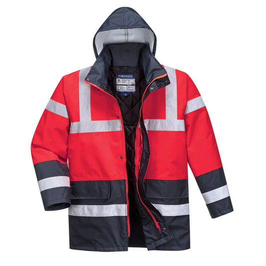 Hi-Vis Traffic Huomiotakki Pitkä S466