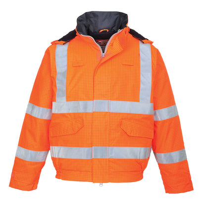 Bizflame Hi-Vis palosuojattu Talvi-Bomber-takki - S773