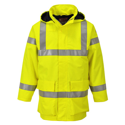BizFlame Hi-Vis Multinormi sadetakki. - S774