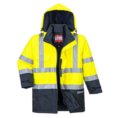 Bizflame Rain Hi-Vis multinormi parkatakki - S779