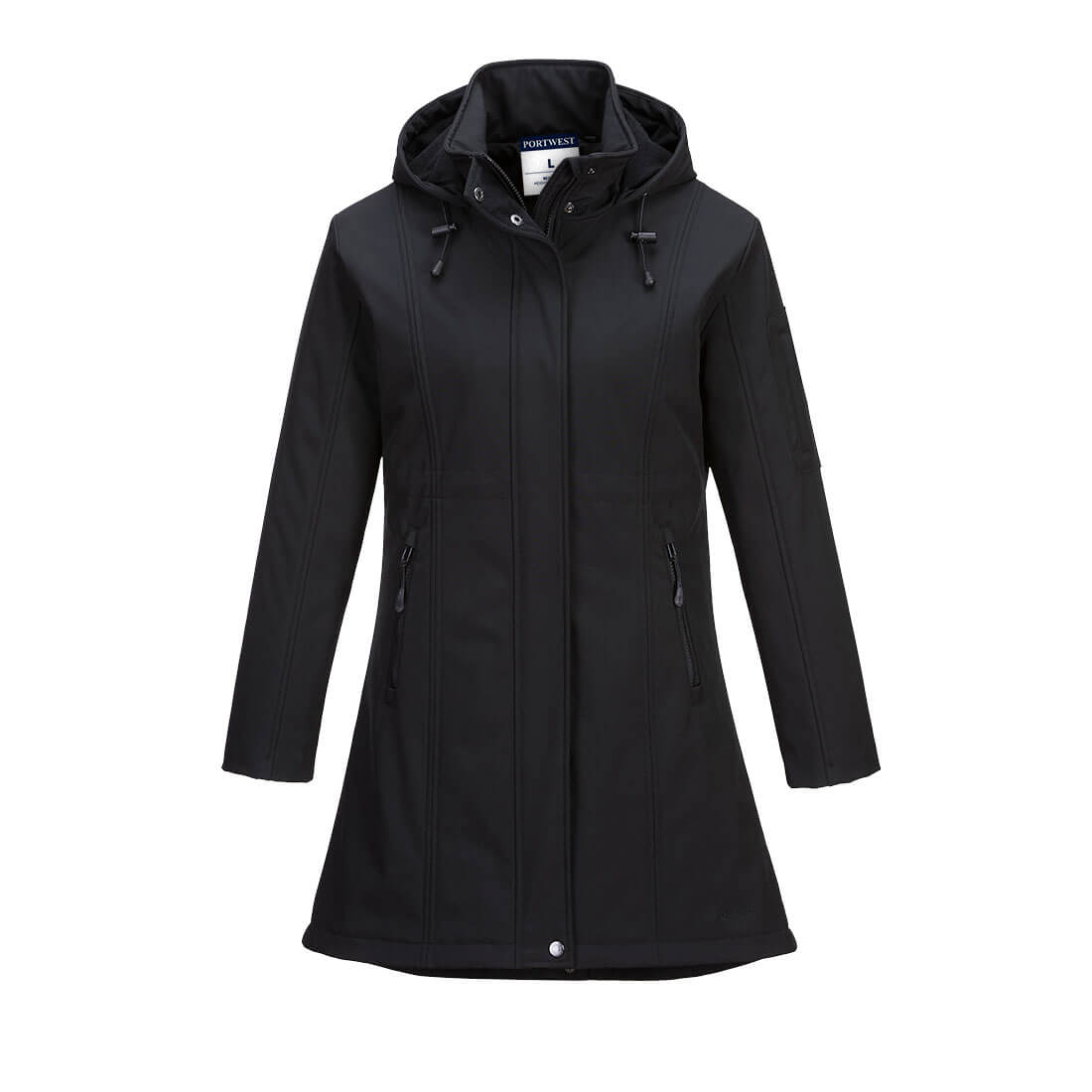 Carla Naisten Pitkä Softshell-takki TK42